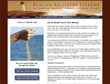 Tablet Screenshot of beaconrecoverysystems.com